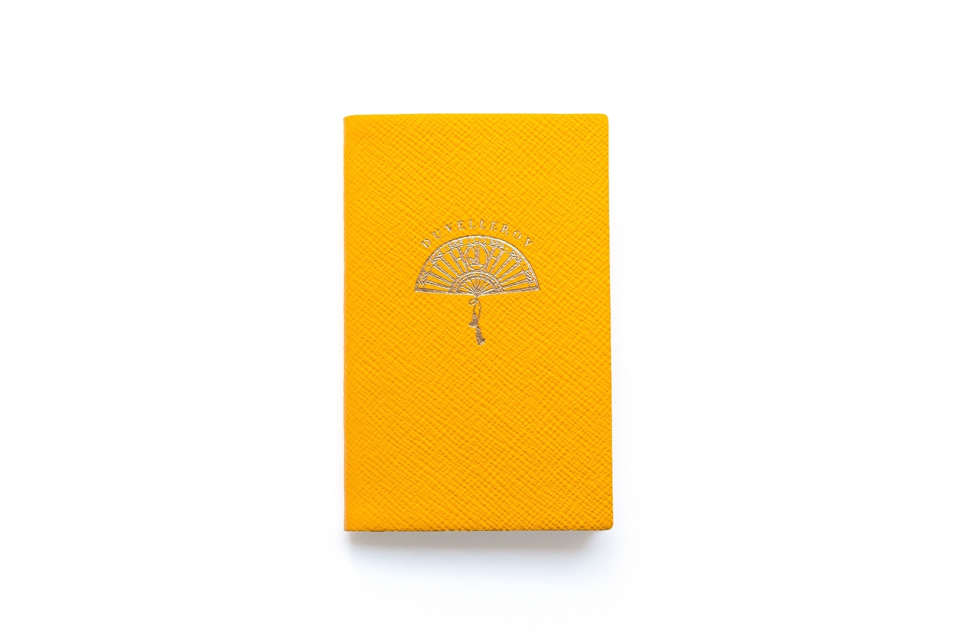 Smythson Mind Your French Notebook in Yellow 1028125 YELLOW
