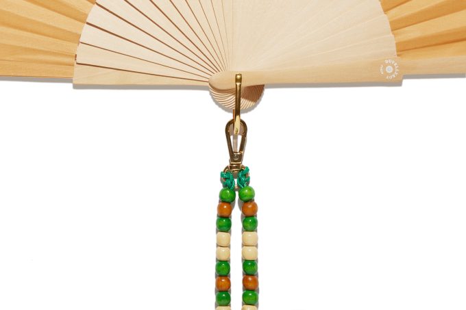 Eventail-Take-Away-Perles-de-Bois-Tricolore