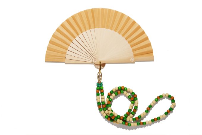 Eventail-Take-Away-Perles-de-Bois-Tricolore