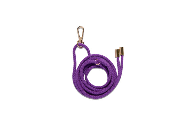 Cordon à éventail lilas