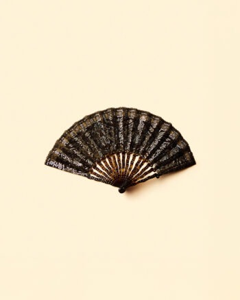 Éventail Balenciaga Couture I Duvelleroy pliable