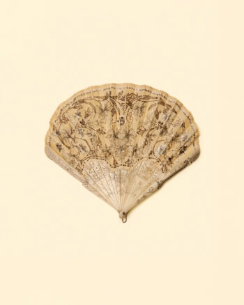 Éventail Balenciaga Couture I Duvelleroy Les Fleurs d'Argent