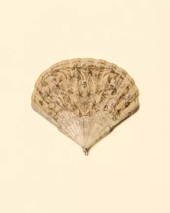 Éventail Balenciaga Couture I Duvelleroy Les Fleurs d'Argent