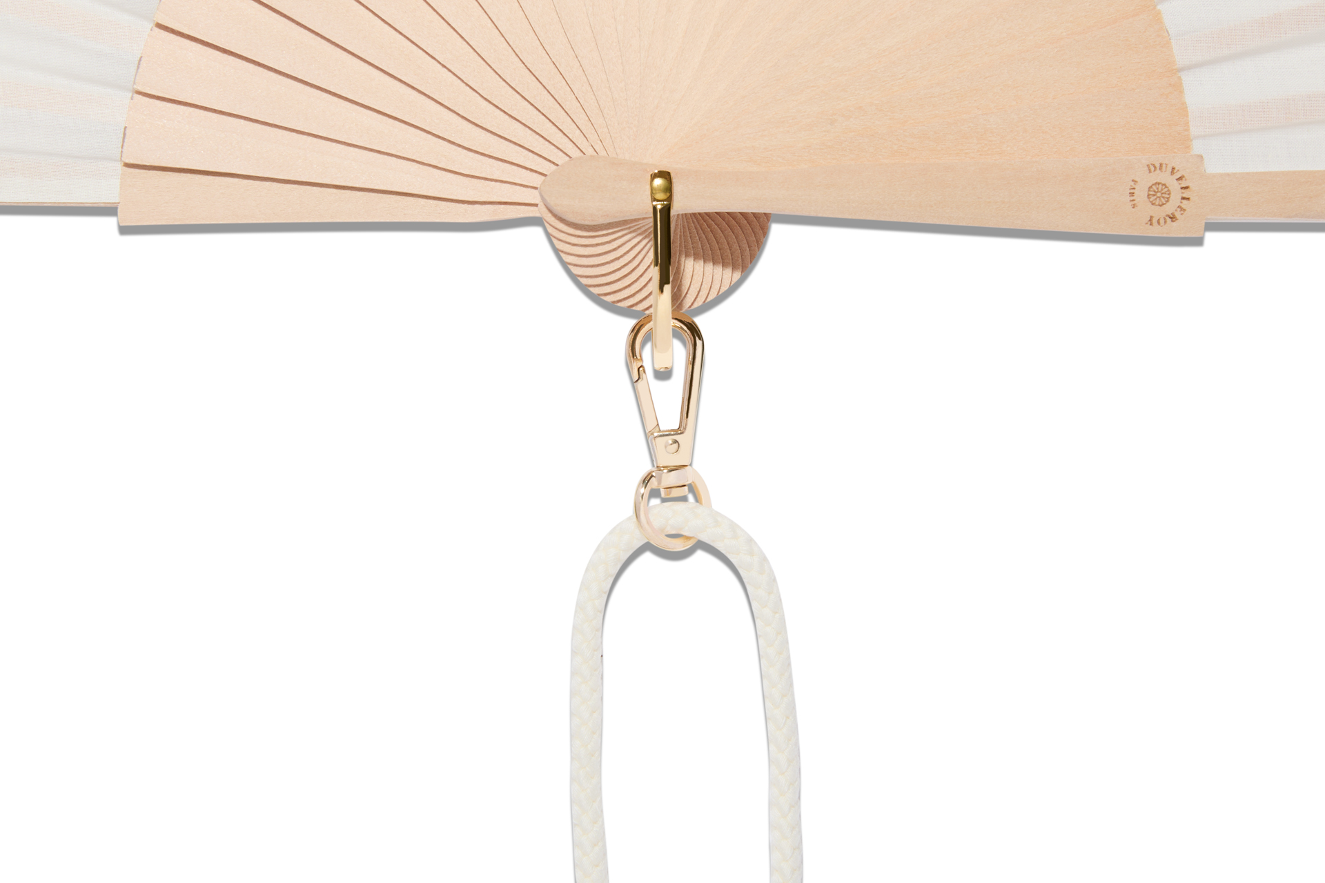 Éventail Take Away Colorama Ivoire détail 1 fond blanc web © Vasilisa Ganakova